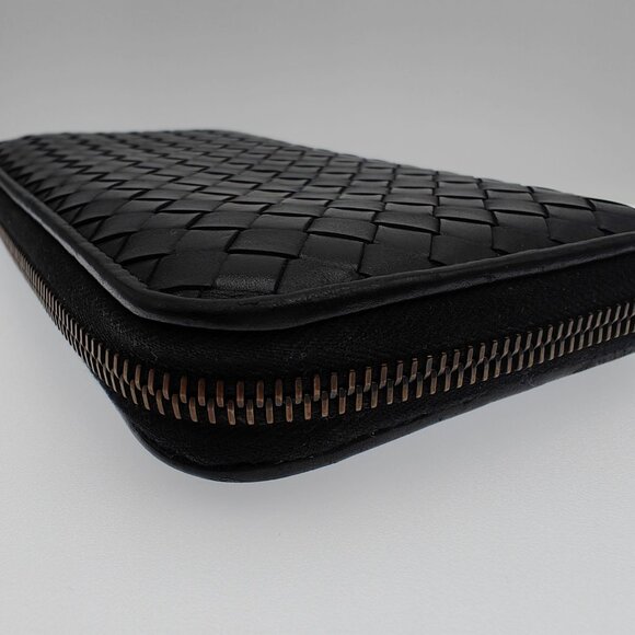 Bottega Veneta Intrecciato Leather Zip Long Wallet - Picture 5 of 11